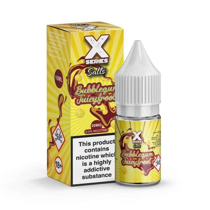 Product Image of X-Series Nic Salt - Bubblegum Juicyfroot - 10ml