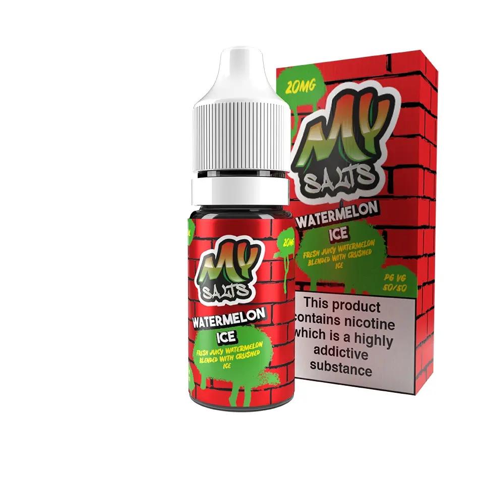 Product Image of Watermelon Ice Nic Salt E-Liquid by My E Liquids 10ml