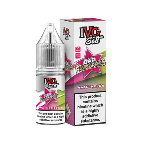 Product Image of Watermelon Nic Salt E-Liquid by IVG Bar Salt Favourites