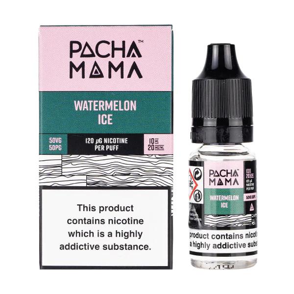 Product Image of Watermelon Ice Nic Salt E-Liquid by Pacha Mama 10ml