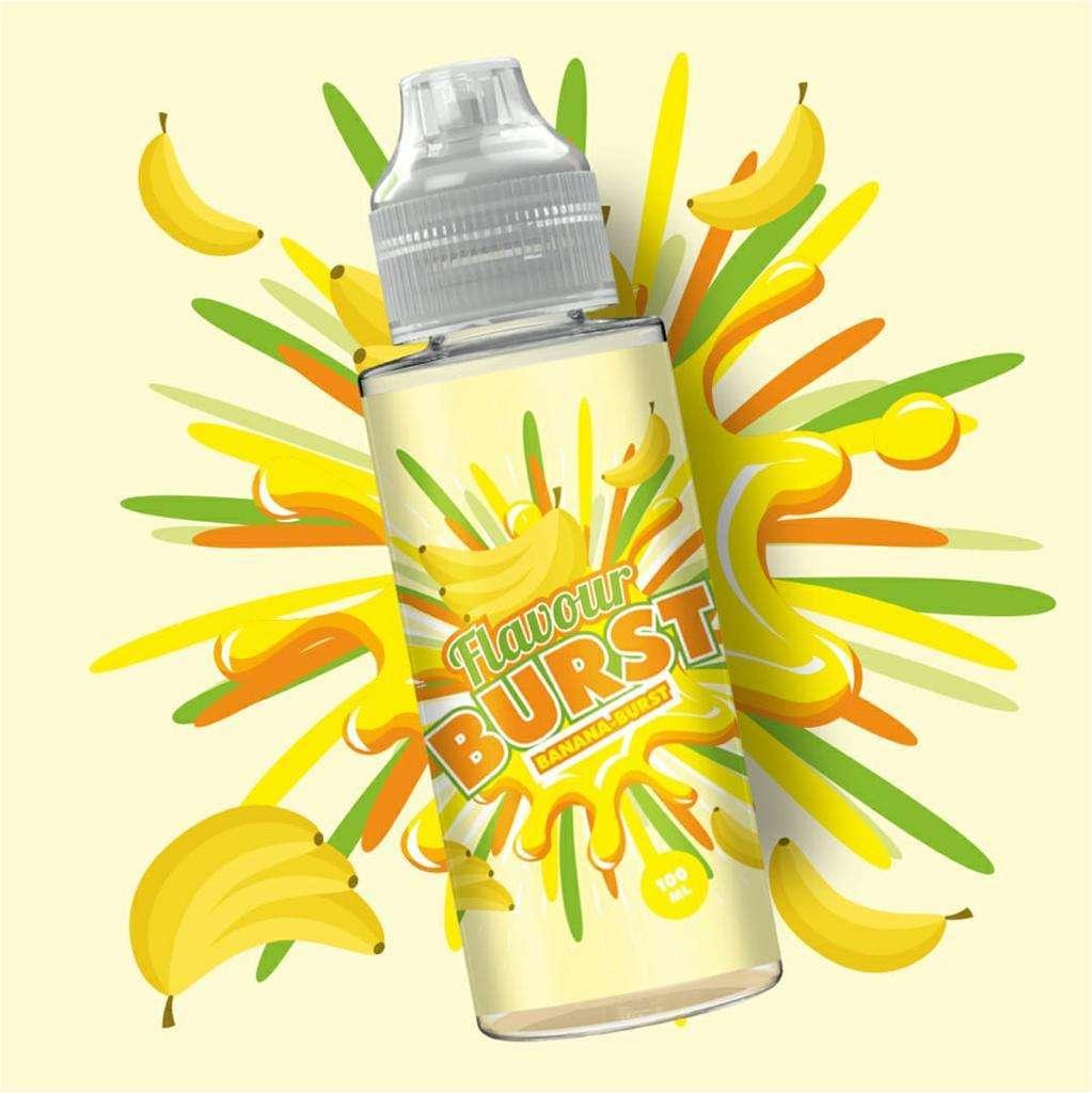 Product Image of Flavour Burst E Liquid - Banana Burst - 100ml