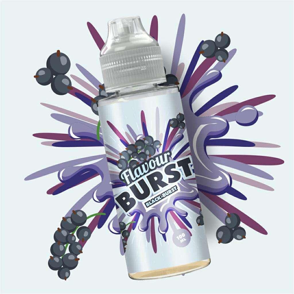 Product Image of Flavour Burst E Liquid - Black Burst - 100ml