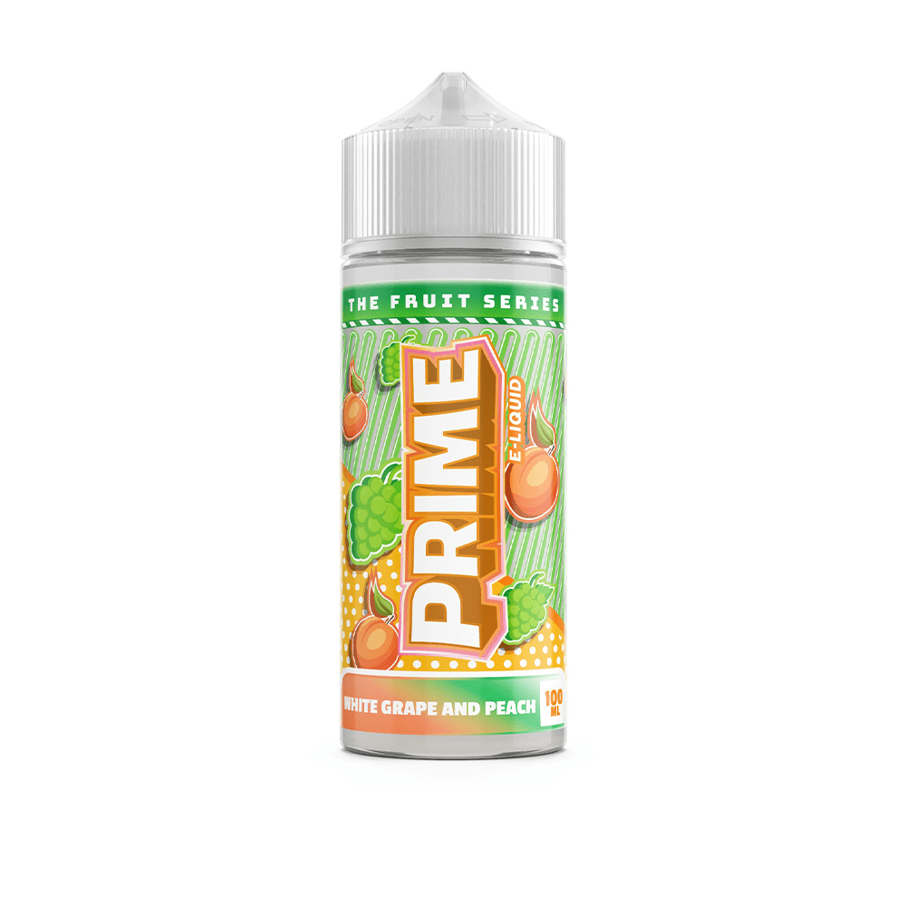 Product Image of Prime E Liquid - White Grape and Peach - 100ml