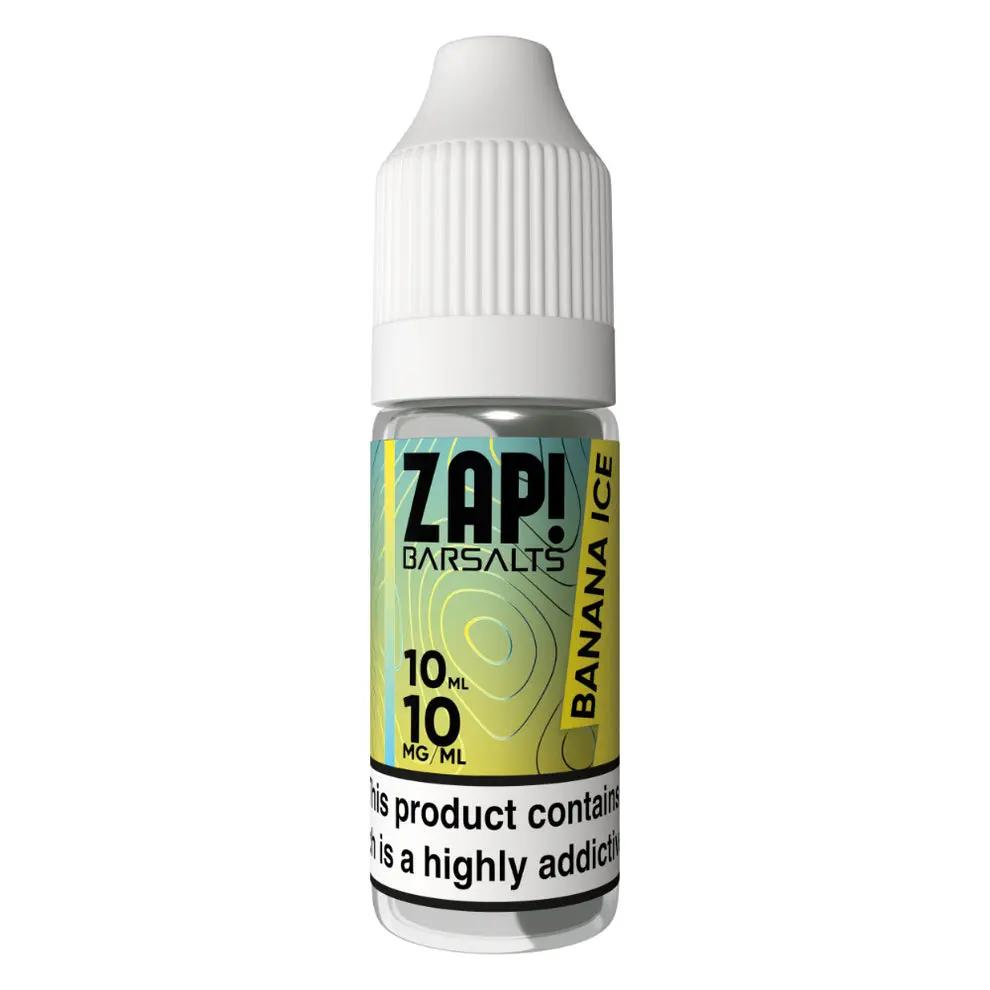 Product Image of Banana Ice Nic Salt E-Liquid by Zap Bar Salts 10ml