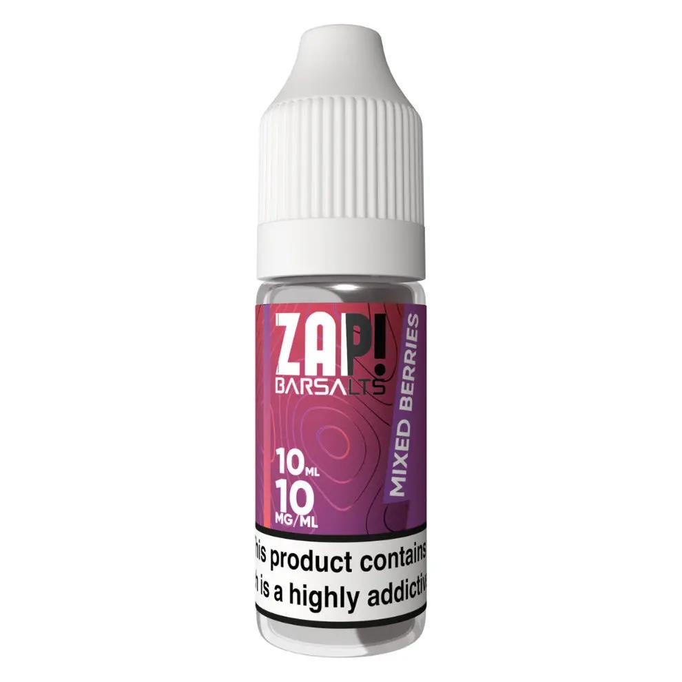 Product Image of Mixed Berries Nic Salt E-Liquid by Zap Bar Salts 10ml