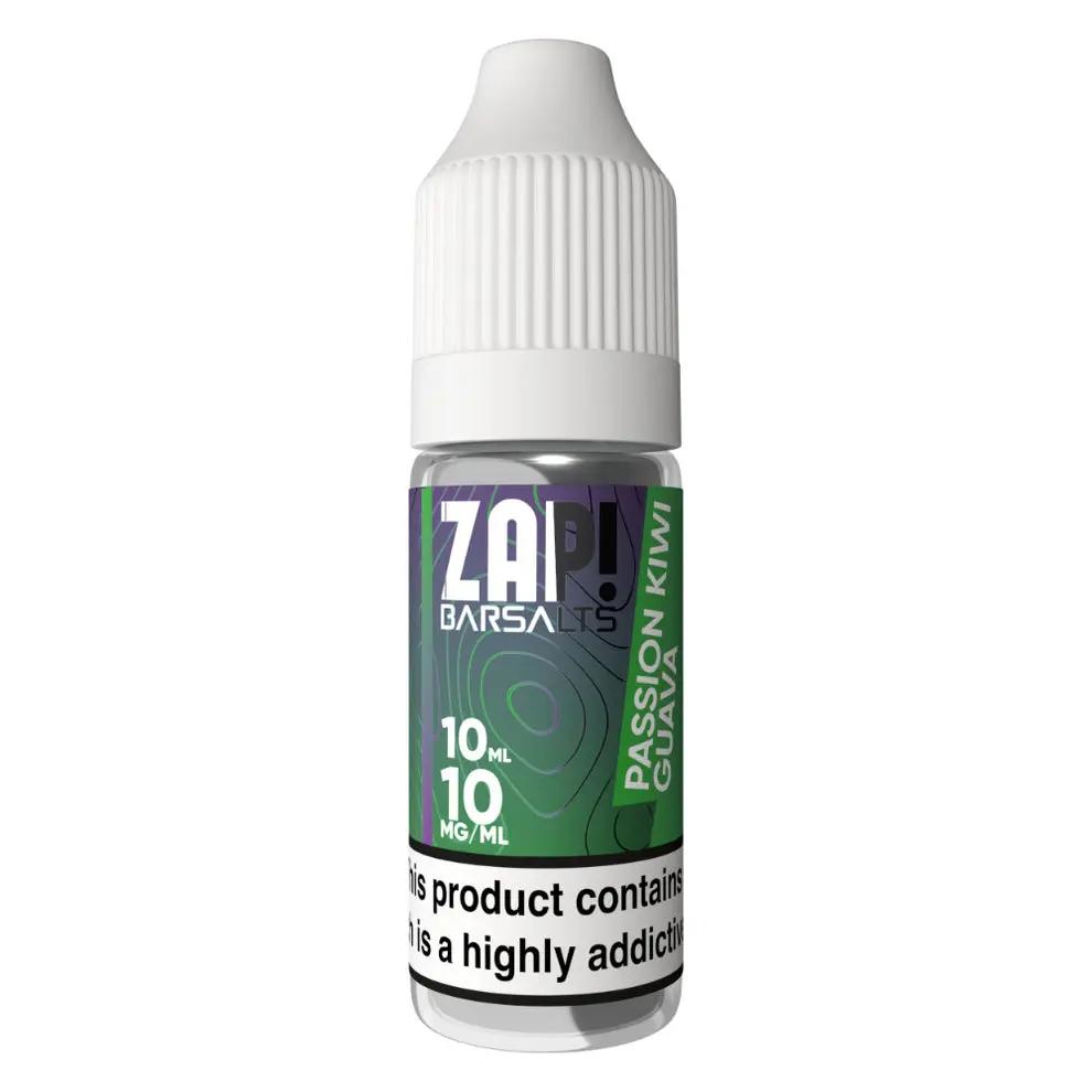 Product Image of Passion Kiwi Guava Nic Salt E-Liquid by Zap Bar Salts 10ml