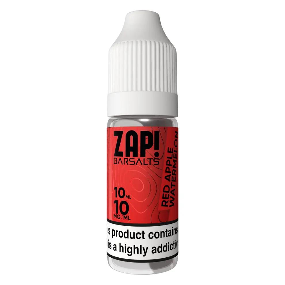 Product Image of Red Apple Watermelon Nic Salt E-Liquid by Zap Bar Salts 10ml