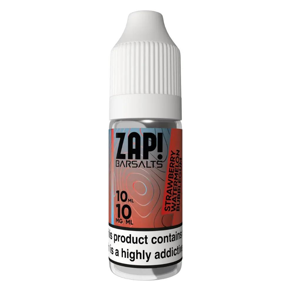 Product Image of Strawberry Watermelon Bubblegum Nic Salt E-Liquid by Zap Bar Salts 10ml