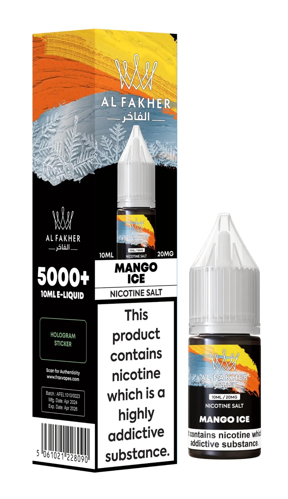 Product Image of Mango Ice Nic Salt E-Liquid by Al Fakher 10ml