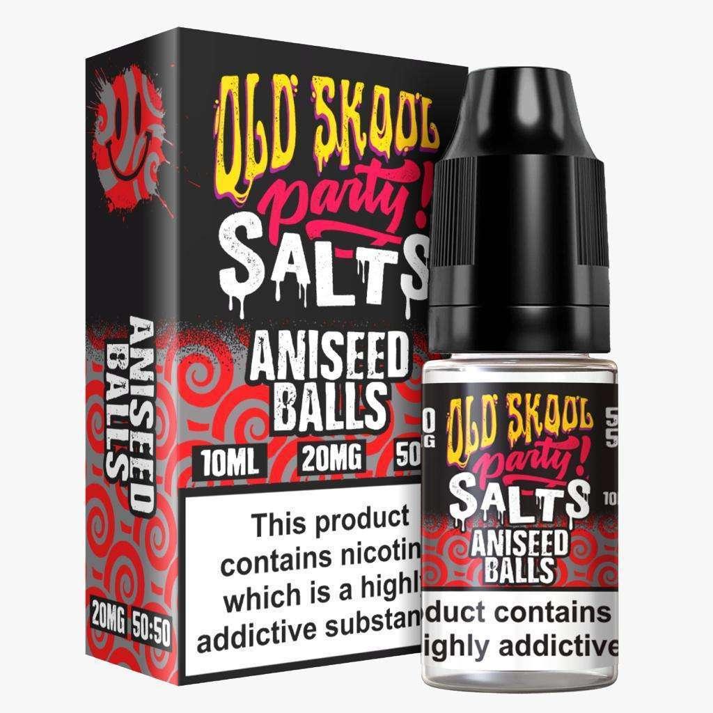 Product Image of Aniseed Balls Nic Salt E-Liquid by Old Skool Party Salts 10ml