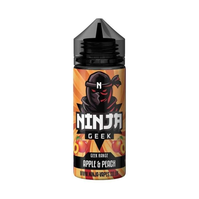 Product Image of Ninja Geek E liquid - Apple and Peach - 100ml