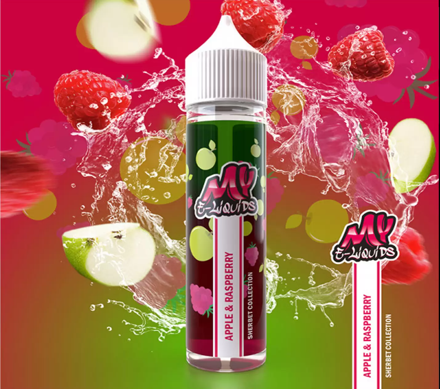 Product Image of My E-Liquids Sherbet Collection - Apple & Raspberry - 50ml