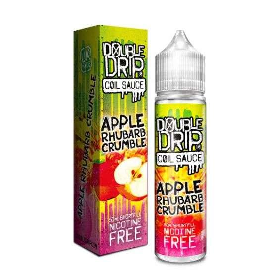 Product Image of Double Drip (Ohm Baked) by E Liquid - Apple & Rhubarb Crumble - 50ml