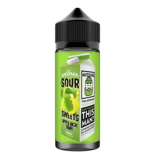 Product Image of The Juiceman E Liquid Sour Sweets - Apple Jack Sour - 100ml