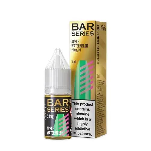 Product Image of Apple Watermelon Nic Salt E-Liquid by Bar Series Gold Edition 10ml