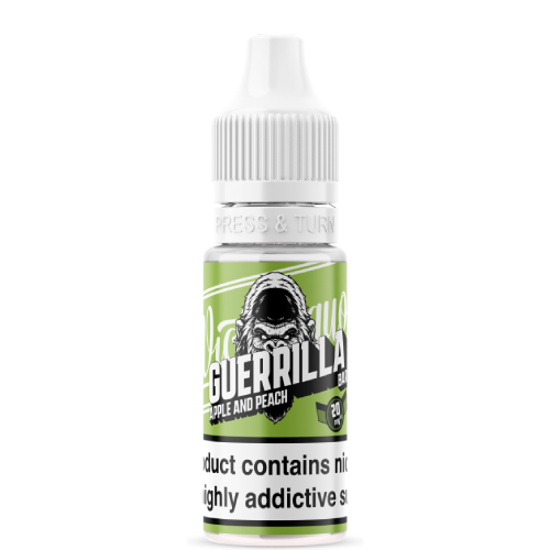 Product Image of Apple and Peach Nic Salt E-Liquid by Wick Liquor Guerilla Bar 10ml