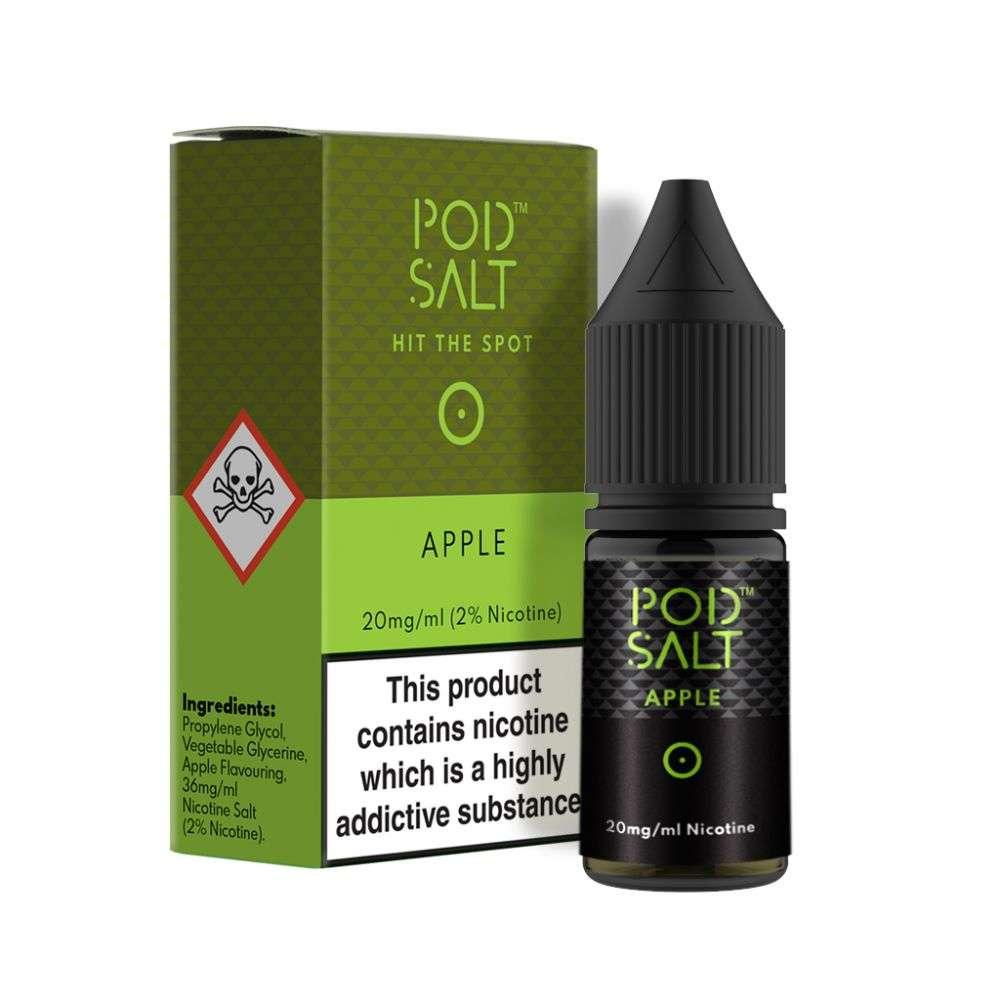 Product Image of Apple Nic Salt E-Liquid by Pod Salt 10ml