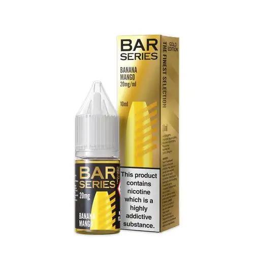 Product Image of Banana Mango Nic Salt E-Liquid by Bar Series Gold Edition 10ml