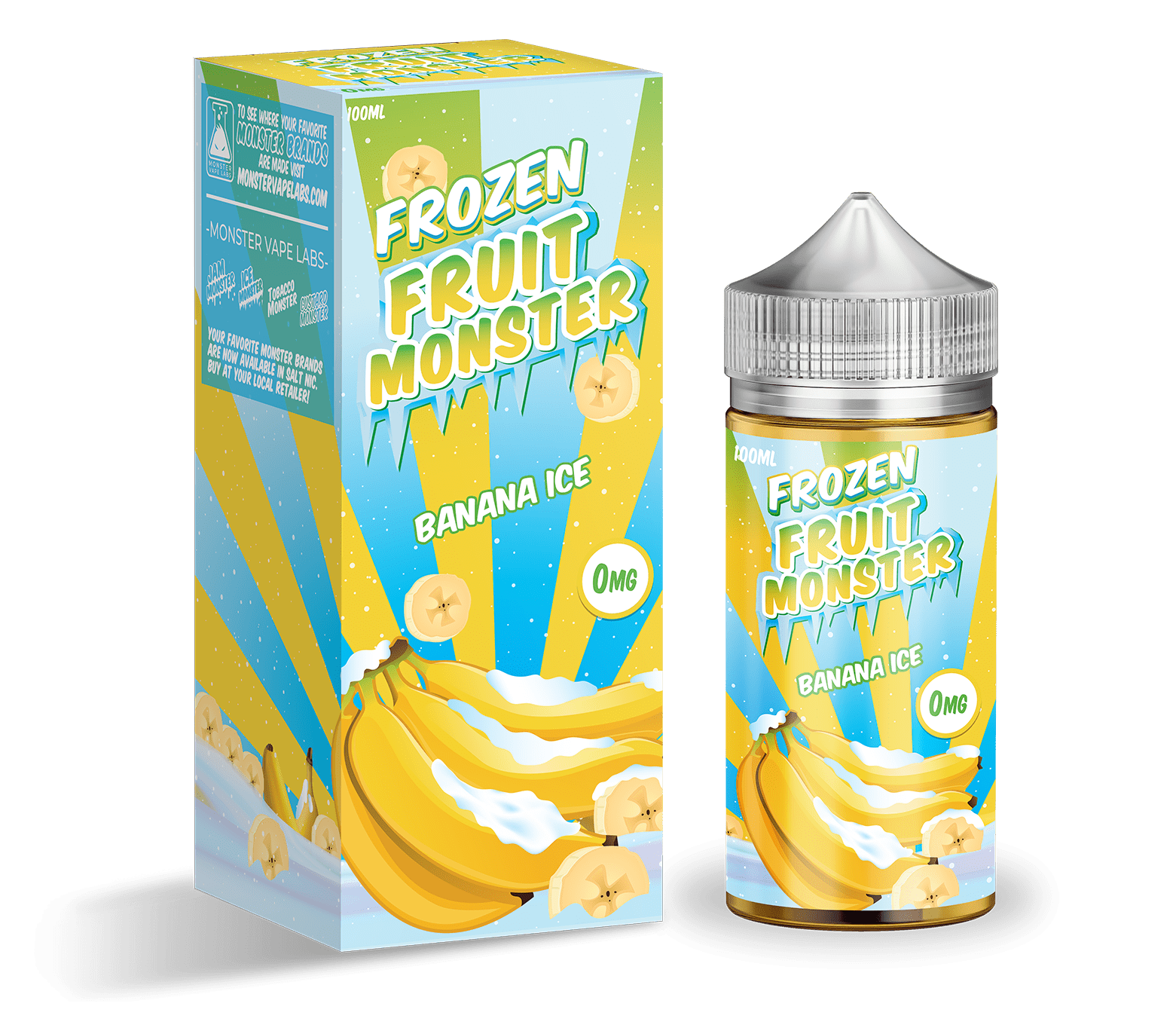 Product Image of Frozen Fruit Monster E Liquid - Banana Ice - 100ml