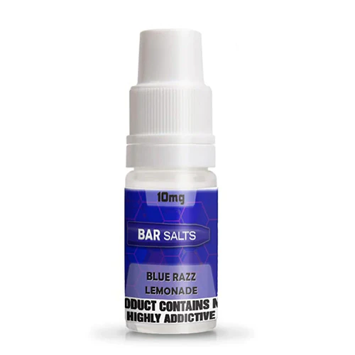 Product Image of Blue Razz Lemonade Nic Salt E-Liquid by Bar Salts 10ml