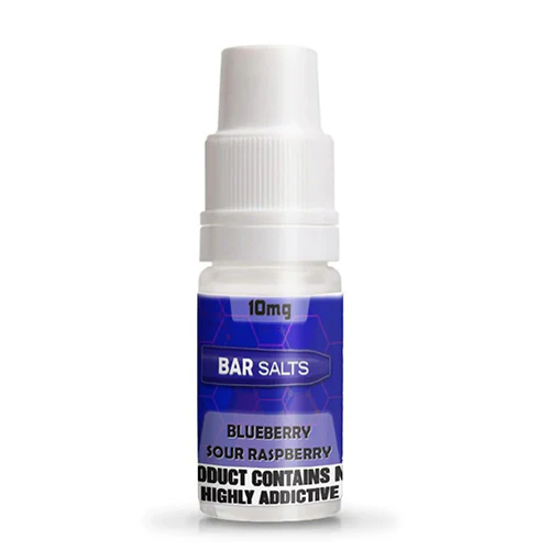 Product Image of Blueberry Sour Raspberry Nic Salt E-Liquid by Bar Salts 10ml