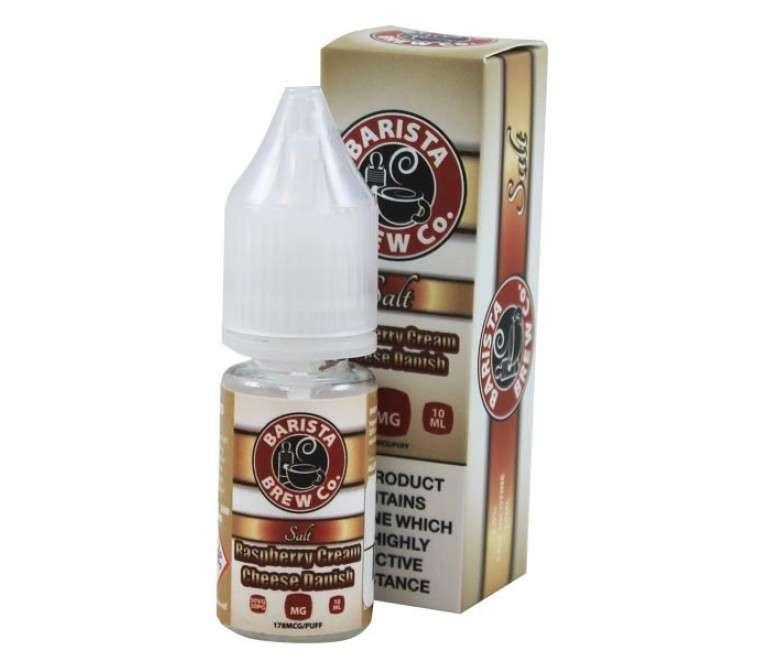 Product Image of Raspberry Cream Cheese Danish Nic Salt E-liquid by Barista Brew 10ml