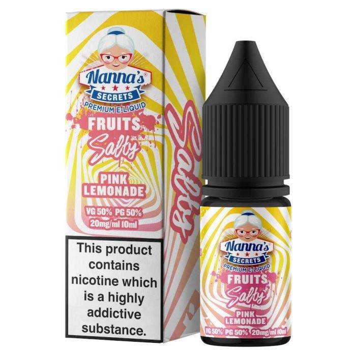 Product Image of Pink Lemonade Nic Salt E-liquid by Nannas Secret Salt 10ml