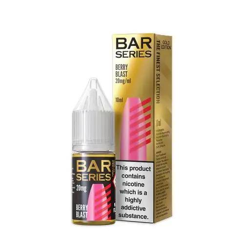 Product Image of Berry Blast Nic Salt E-Liquid by Bar Series Gold Edition 10ml