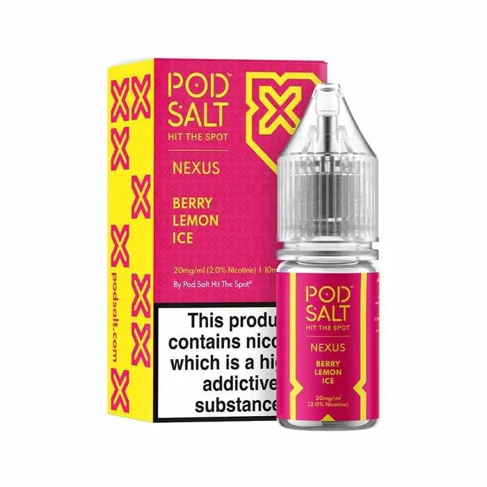 Product Image of Berry Lemon Ice Nic Salt E-Liquid by Blast Pod Salt Nexus 10ml