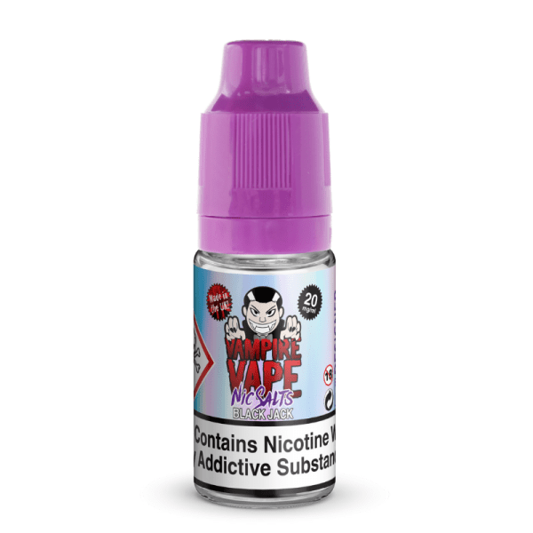 Product Image of Blackjack Nic Salt E-liquid by Vampire Vape 10ml