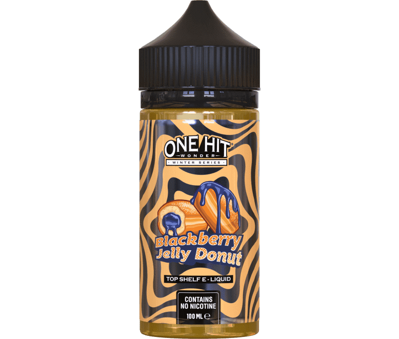 Product Image of One Hit Wonder E Liquid - Blackberry Jelly Donut - 100ml