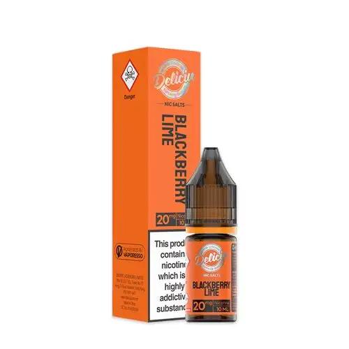 Product Image of Blackberry Lime Deliciu Nic Salt By Vaporesso 10ml