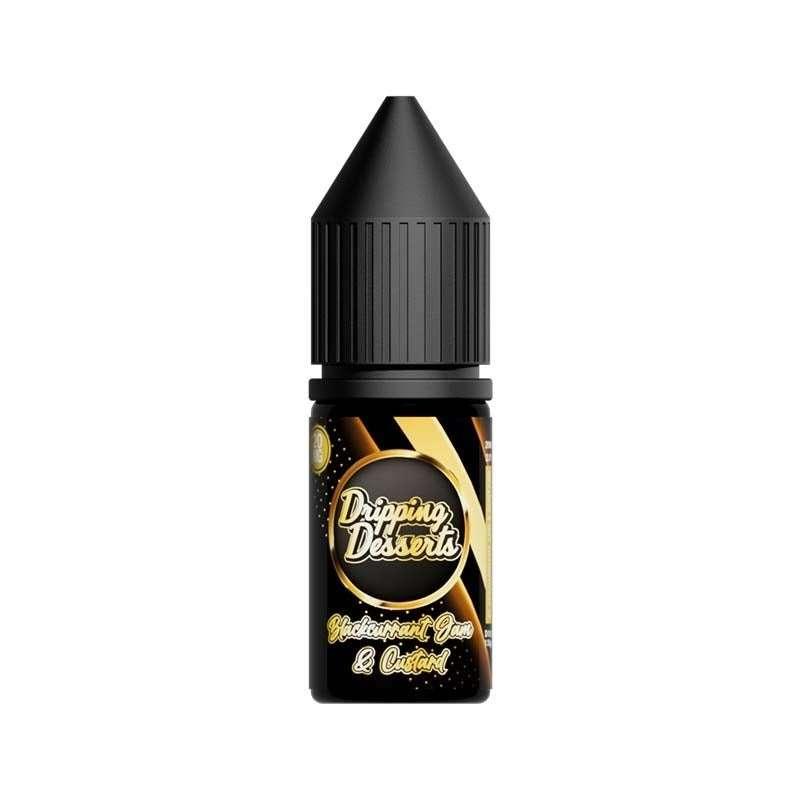 Product Image of Blackcurrant Jam & Custard Nic Salt E-Liquid by Dripping Dessert 10ml