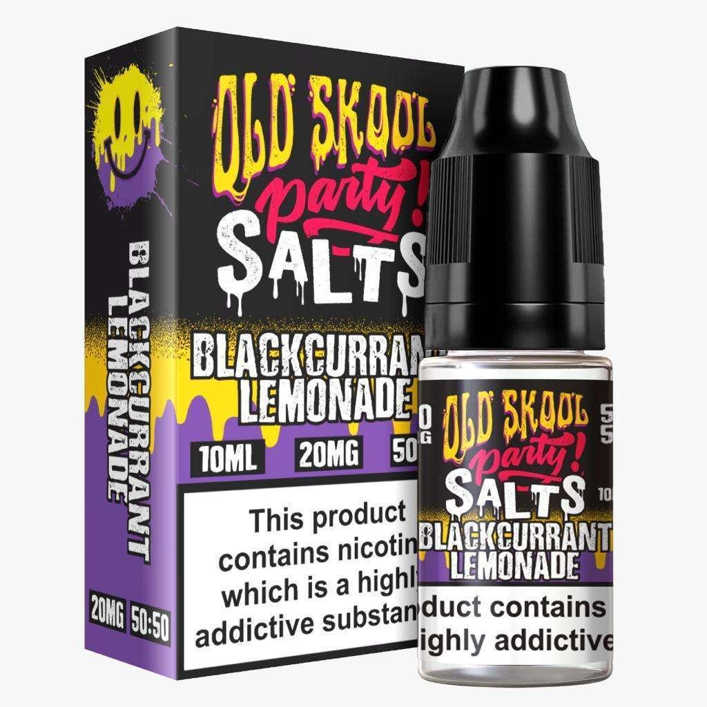 Product Image of Blackcurrant Lemonade Nic Salt E-Liquid by Old Skool Party Salts 10ml