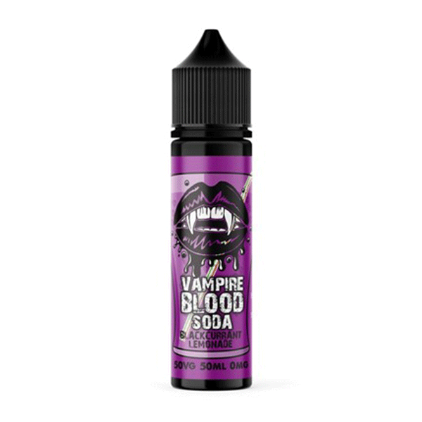 Product Image of Vampire Blood E Liquid Soda - Blackcurrant Lemonade - 50ml