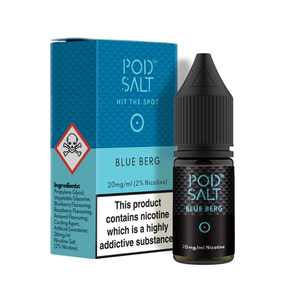 Product Image of Blue Berg Nic Salt E-Liquid by Pod Salt 10ml