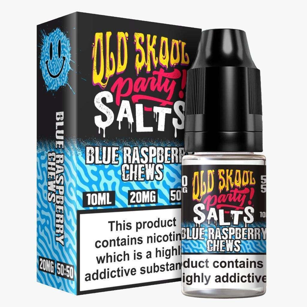 Product Image of Blue Raspberry Chews Nic Salt E-Liquid by Old Skool Party Salts 10ml