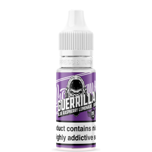 Product Image of Blue Raspberry Lemonade Nic Salt E-Liquid by Wick Liquor Guerilla Bar 10ml