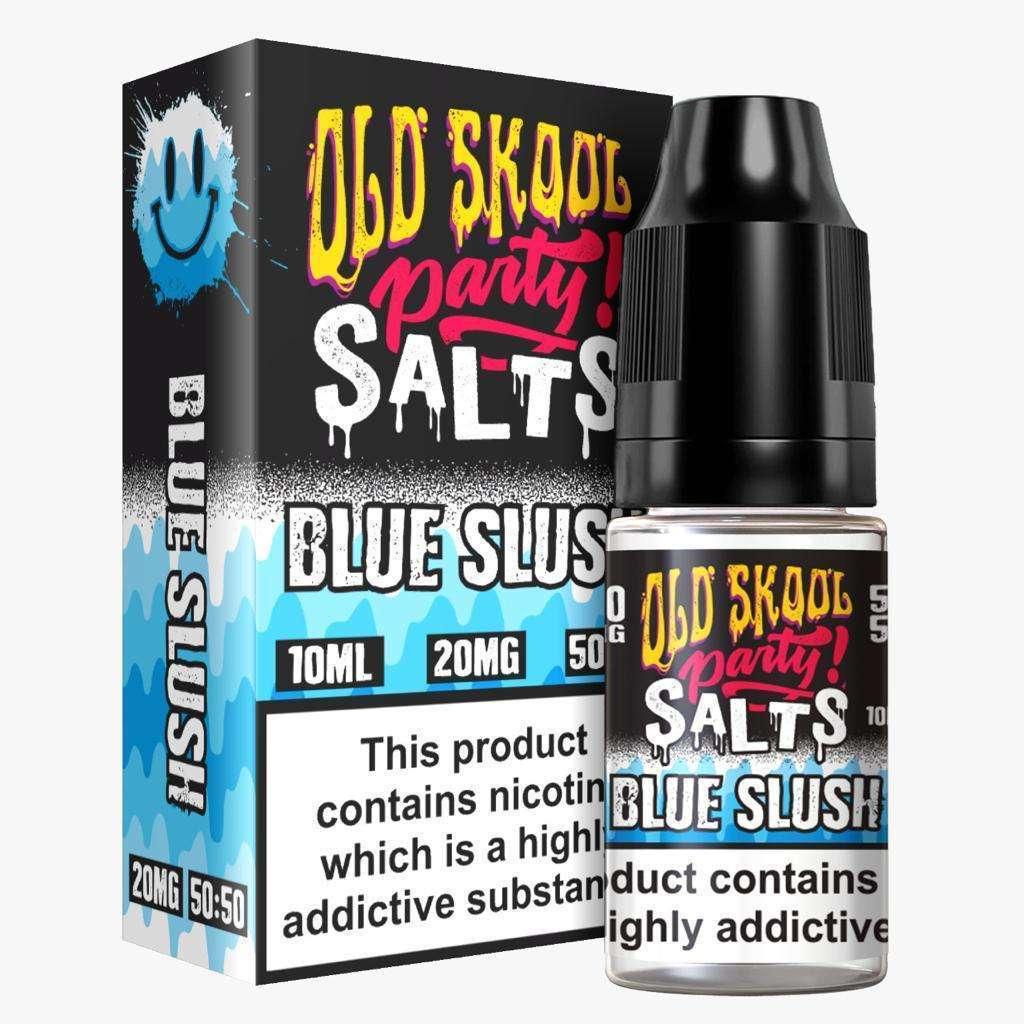 Product Image of Blue Slush Nic Salt E-Liquid by Old Skool Party Salts 10ml