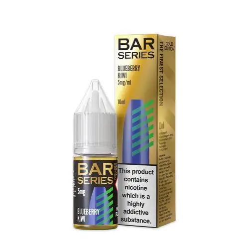 Product Image of Blueberry Kiwi Nic Salt E-Liquid by Bar Series Gold Edition 10ml