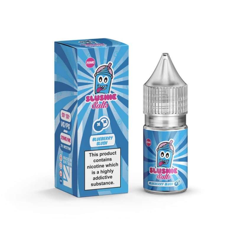 Product Image of Blueberry Slush Nic Salt E-liquid by Slushie Salts 10ml