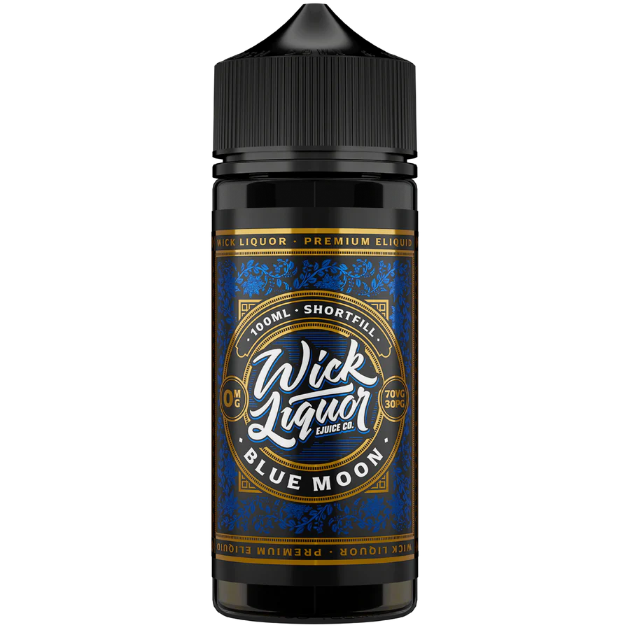 Product Image of Wick Liquor E Liquid - Blue Moon - 100ml