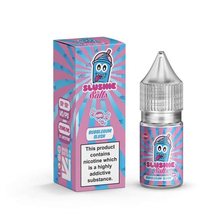 Product Image of Bubblegum Slush Nic Salt E-liquid by Slushie Salts 10ml