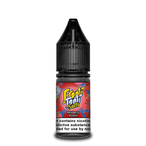 Product Image of Mixberry Punch Nic Salt E-Liquid bY Frooti Tooti Salts 10ml