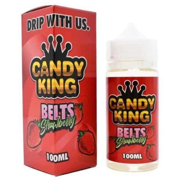 Product Image of Candy King E Liquid - Belts Strawberry - 100ml