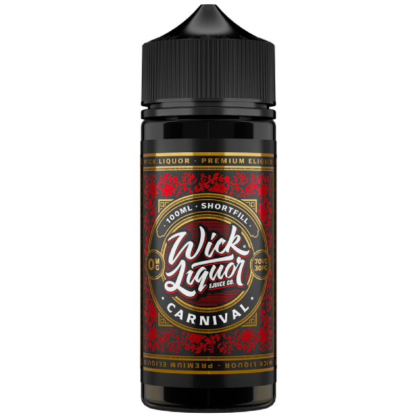 Product Image of Wick Liquor E Liquid - Carnival - 100ml