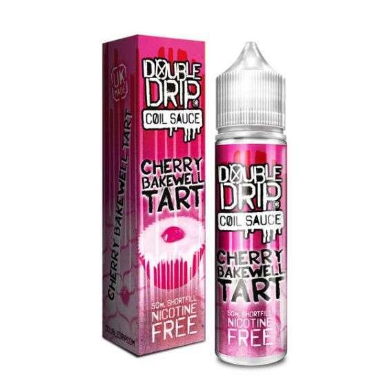 Product Image of Double Drip E Liquid - Cherry Bakewell Tart - 50ml