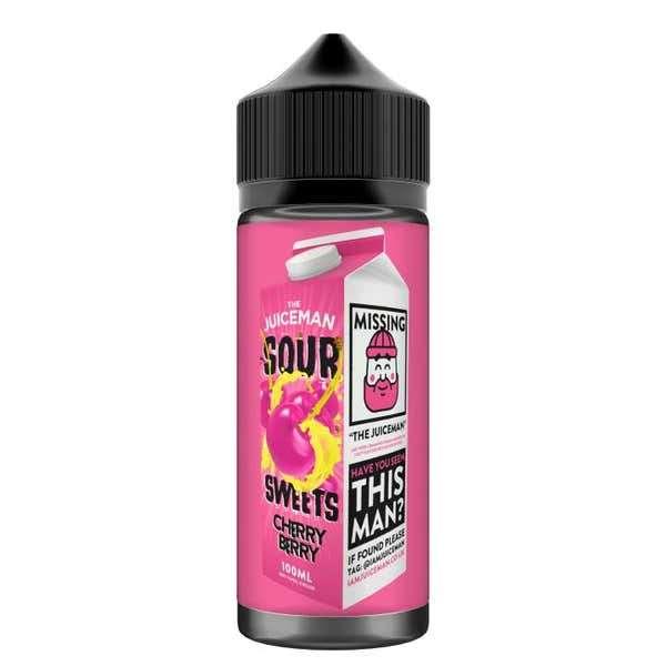 Product Image of The Juiceman E Liquid Sour Sweets - Cherry Berry - 100ml