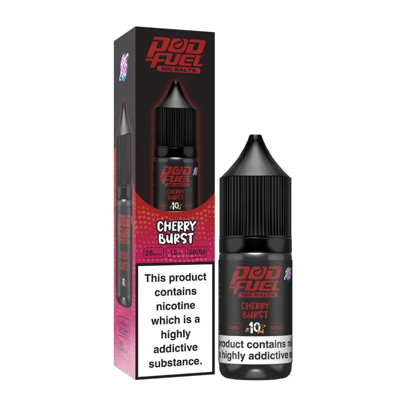 Product Image of Cherry Burst Nic Salt E-liquid by Pod Fuel Nic Salt 10ml