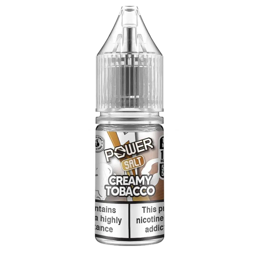 Product Image of Creamy Tobacco Nic Salt E-liquid by Power Salt 10ml